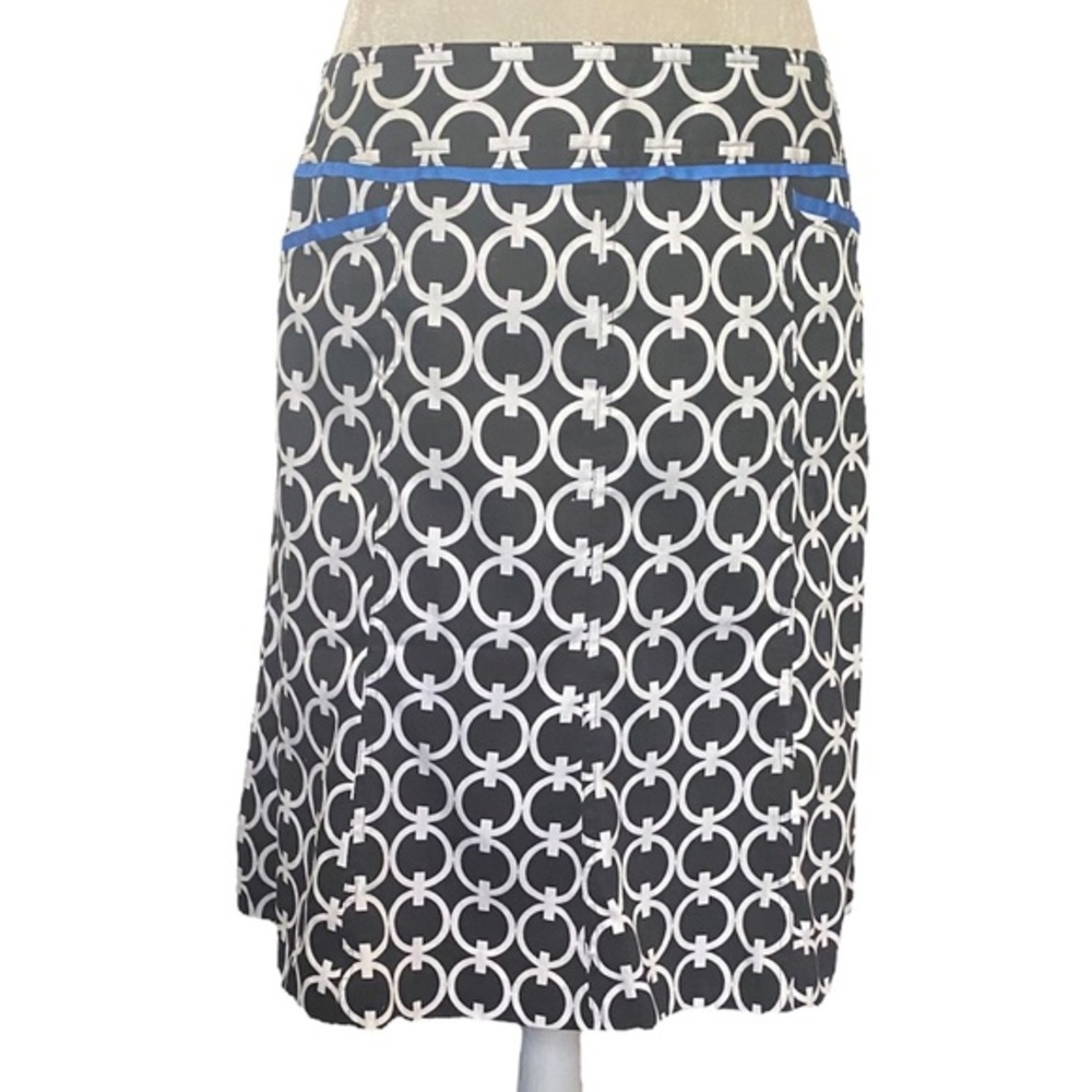 ECU Vintage Willi Smith Black and‎ White Women’s Skirt sz 10